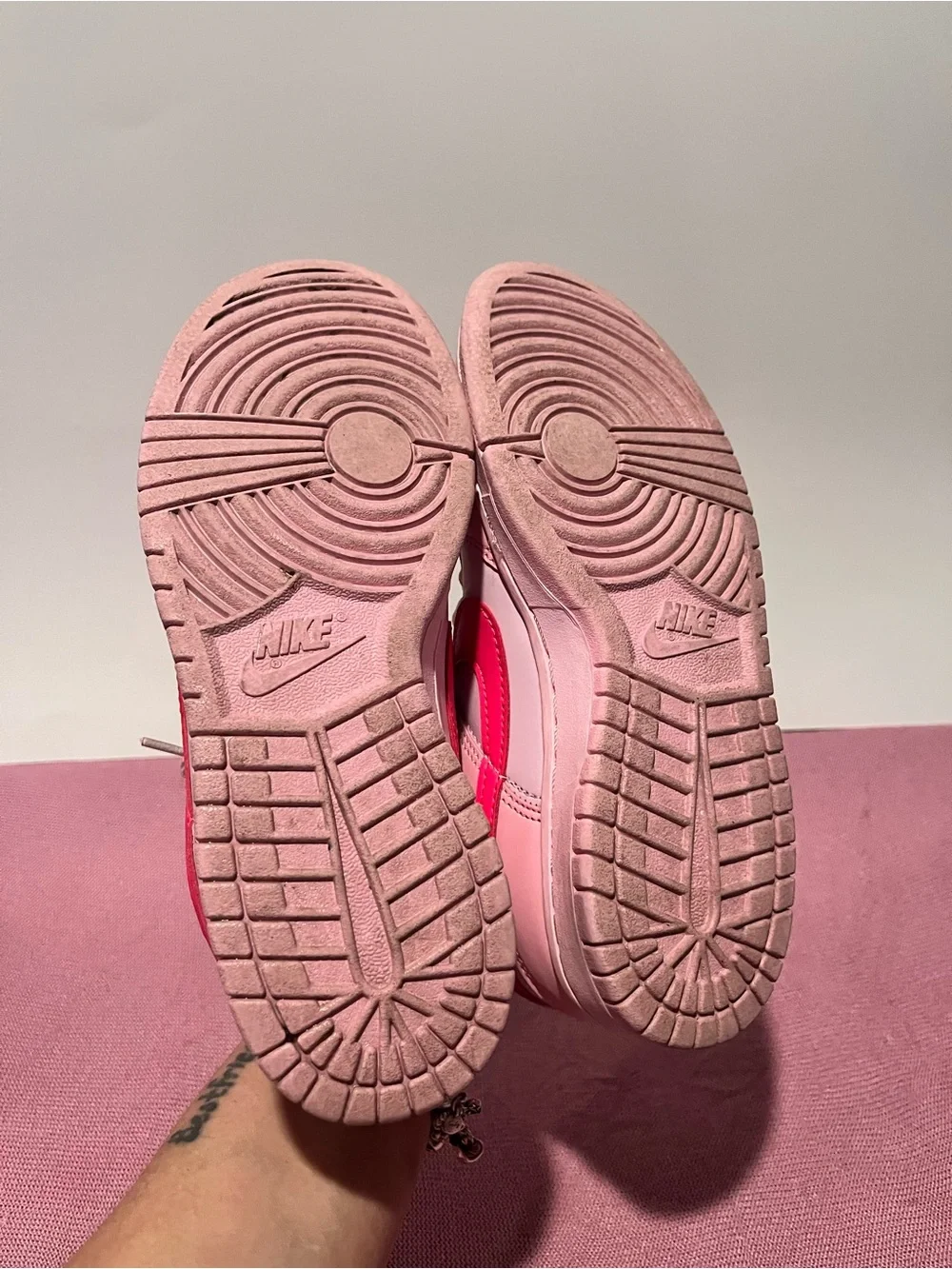 Nike Triple Pink Barbie Dunks